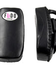 FUDO Supreme Black Curved Muay Thai Kick Pads