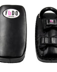 FUDO Supreme Black Curved Muay Thai Kick Pads