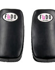 FUDO Supreme Black Curved Muay Thai Kick Pads