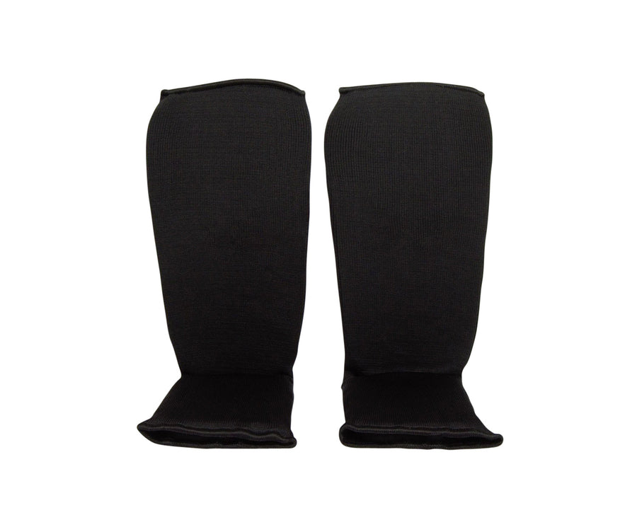 MMA Kickboxing Karate Elastic Shin Instep Guards Pads | All Sizes & Colours