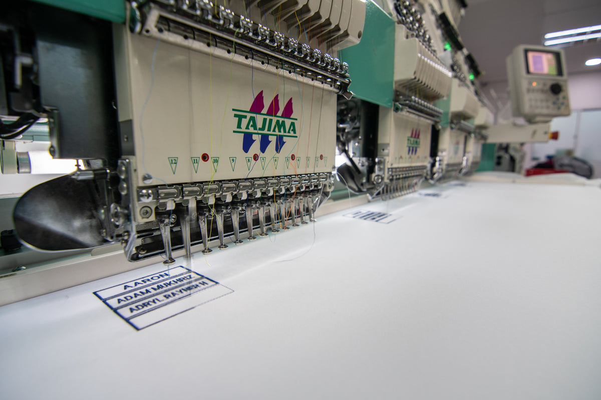 Customized Gi Embroidery